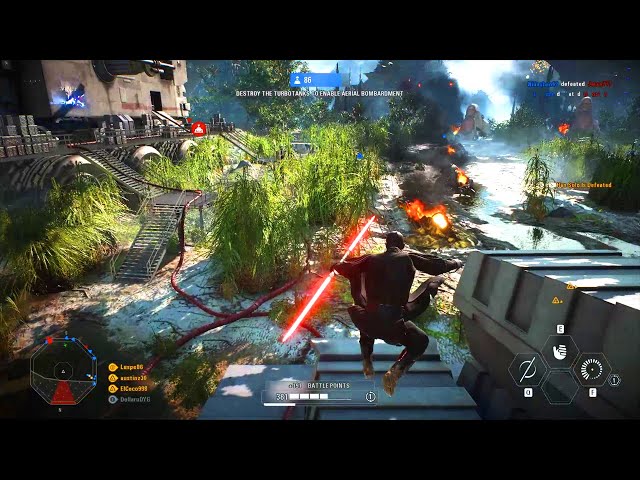 BATTLEFRONT 2 In 2021 Galactic Assault Multiplayer Gameplay | 4K 60FPS