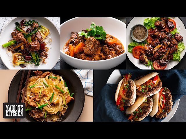 5 Amazing Beef Dinners To Cook At Home | #AtHome #WithMe | Marion's Kitchen