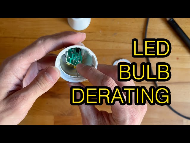 LED Bulb Hack - Decrease Power & Increase Lifespan (3)