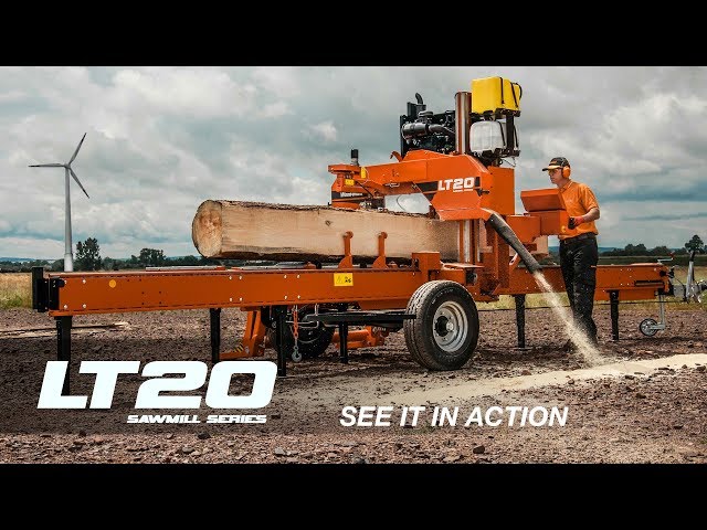 LT20 Sawmill in Action | Wood-Mizer Europe