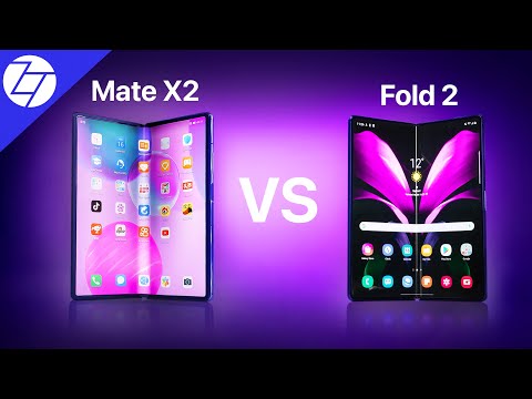 The BEST 2021 Foldables - Huawei Mate X2 vs Galaxy Z Fold 2
