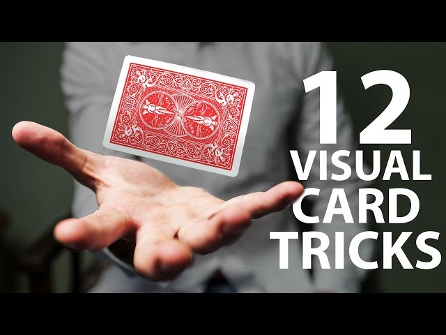 12 VISUAL Card Tricks Anyone Can Do | Revealed