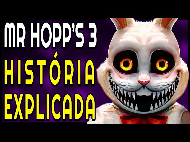 História de Mr. Hopp's Playhouse 3! Todos os FINAIS explicados! Enfim o FINAL VERDADEIRO de MR HOPPS