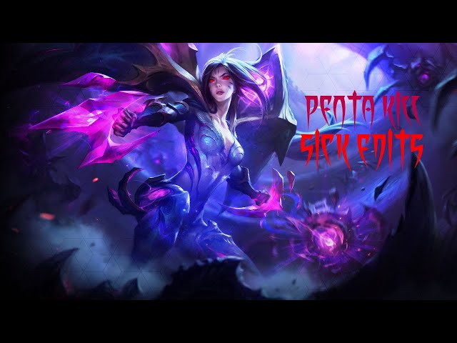 League of Legends with sick edits.