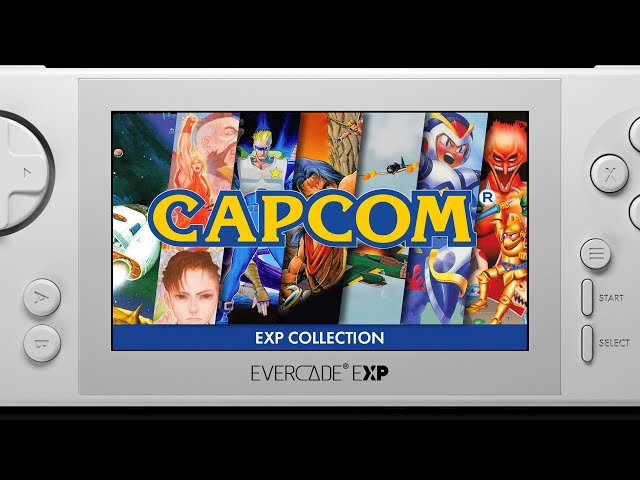 Evercade EXP - Capcom Built-in Games Reveal