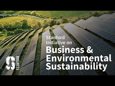 Stanford Initiative on Business and Environmental Sustainability: Podcast
