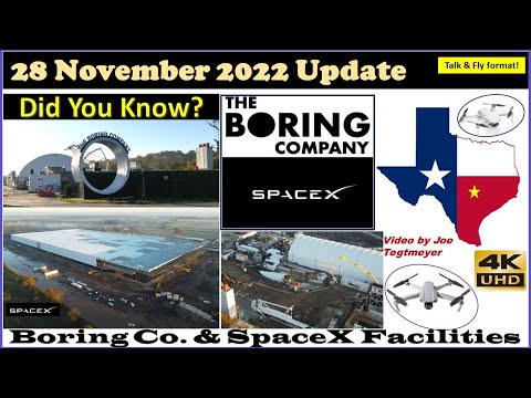SpaceX and Boring Company, Bastrop Texas Videos