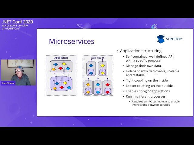 Writing Event Based Microservices using Steeltoe