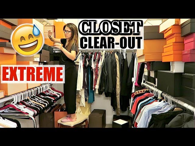 EXTREME CLOSET CLEAR-OUT | 🙈 DONATING ALMOST EVERYTHING | Organizing Boxes | CHARIS❤️