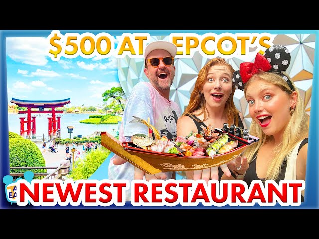 We Spent $500 at Epcot's Newest Restaurant - Was It Worth It? Shiki-Sai Review
