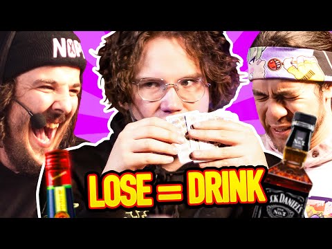 Playing the WORST Drinking Games with The Boys