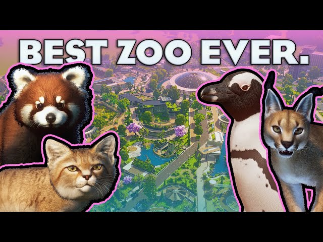🐘 Is this the MOST Detailed Zoo in Planet Zoo? | Naturalis Zoo Tour