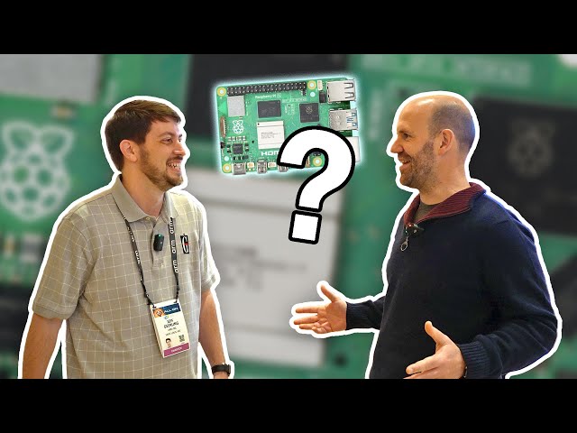 Where are the Pi 5's? I asked Eben Upton at CES 2024