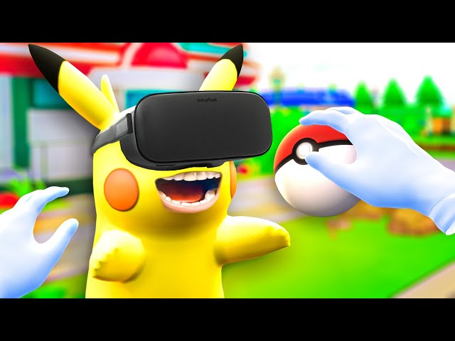 Pokemon in VR are TERRIFYING - Pokemon VR Alpha