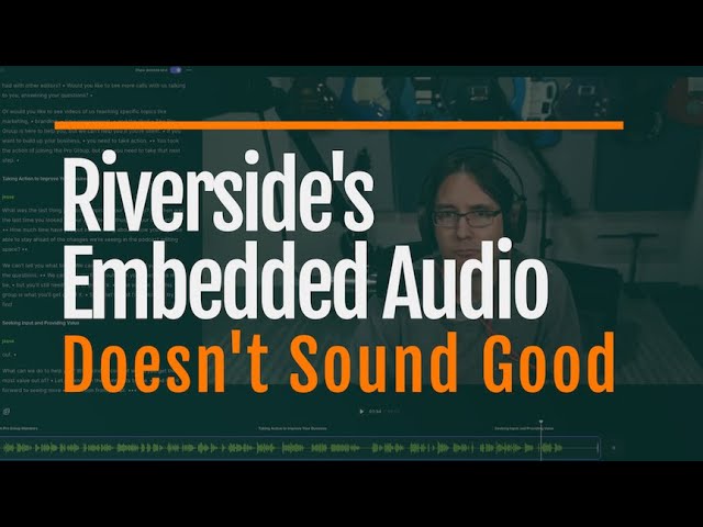How To Fix Bad Audio On Riverside Videos (When You Don't Use Their Editor)