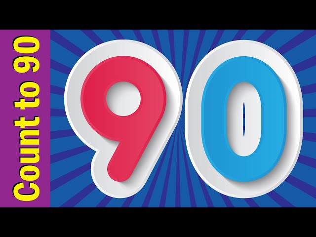 Count to 90 | Learn Numbers 1 to 90 | Learn Counting Numbers | ESL for Kids | Fun Kids English