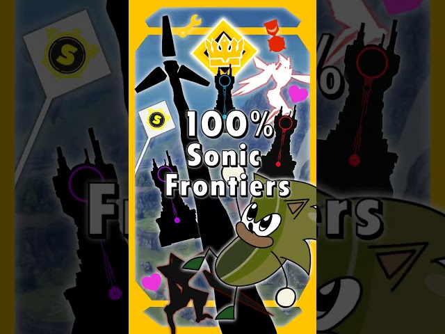 The Great Challenges To 100% Sonic Frontiers