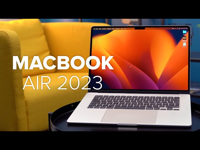 MacBook Air 2023 im Test: Endlich 15 Zoll!