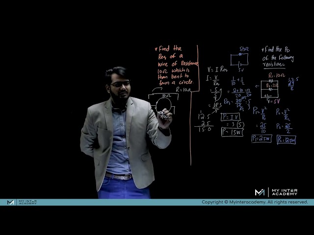 Physics - Problems Related to Power Dissipation | Kashif Anees