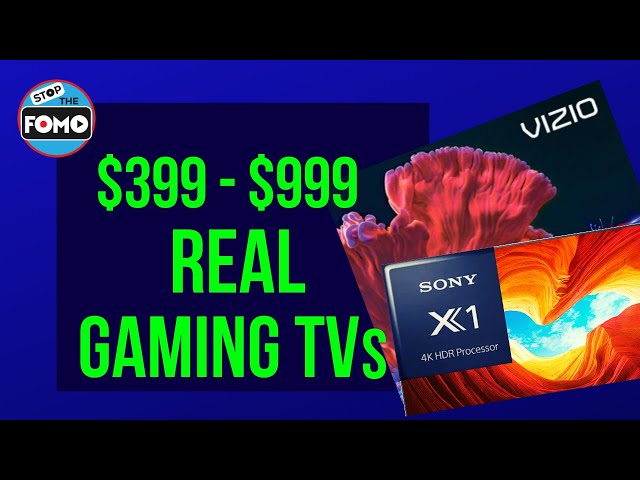 Best Gaming TVs Under $400 - $999 (PS5 TVs on a Budget)