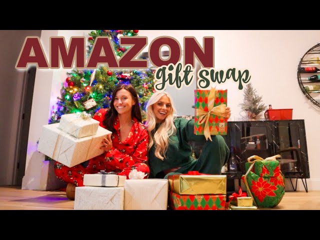 VLOGMAS DAY 25: amazon gift swap with my sister!