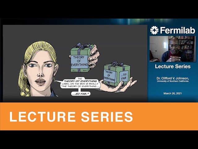 Graphic talk about the universe – Public lecture by Dr. Clifford Johnson