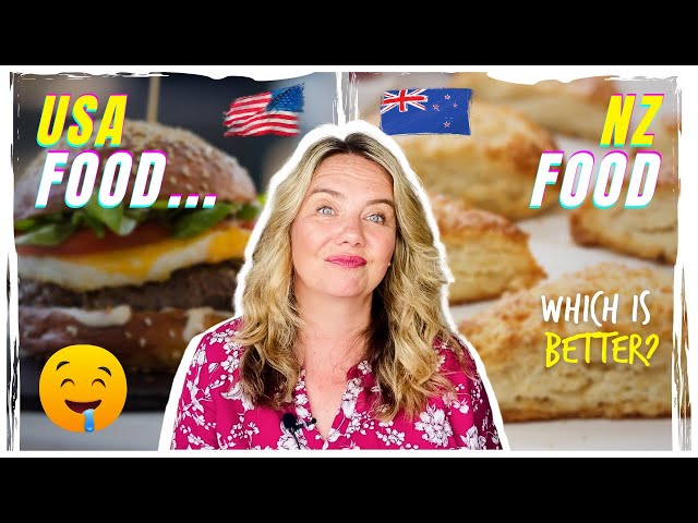 Is the food in New Zealand better?  12 New Zealand Foods that I think are better than American food!