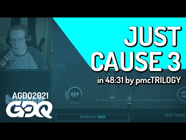 Just Cause 3  by pmcTRILOGY in 48:31 - Awesome Games Done Quick 2021 Online