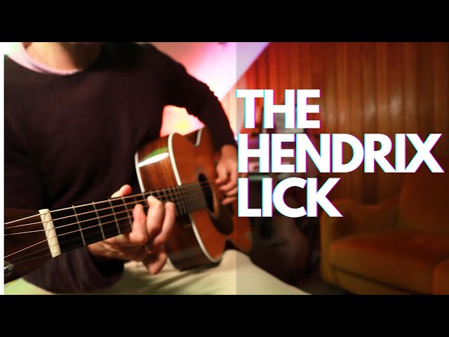 The HENDRIX Lick EVERYONE Should Know 😍