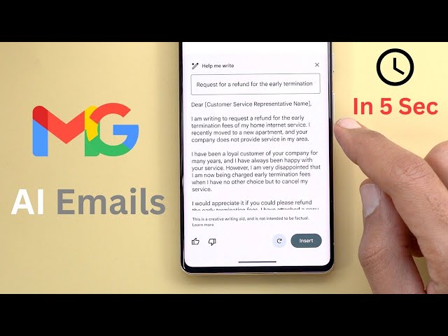 Gmail + AI: Write Your Emails in Seconds  "Help Me Write" Feature Review