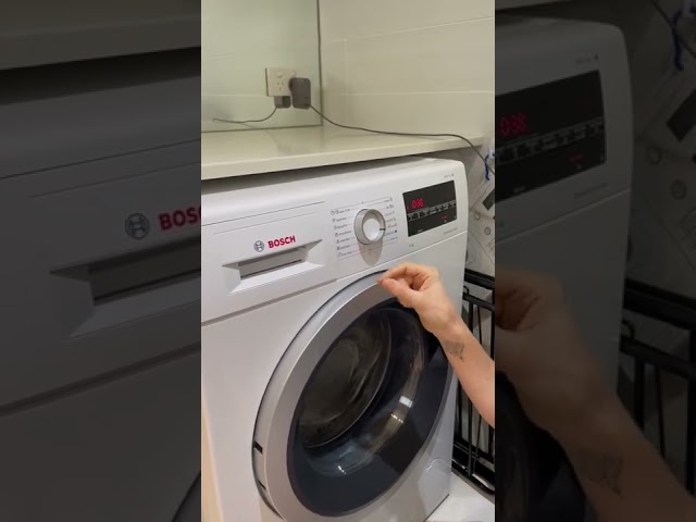 How to use the Bosch Front Load Washing Machine