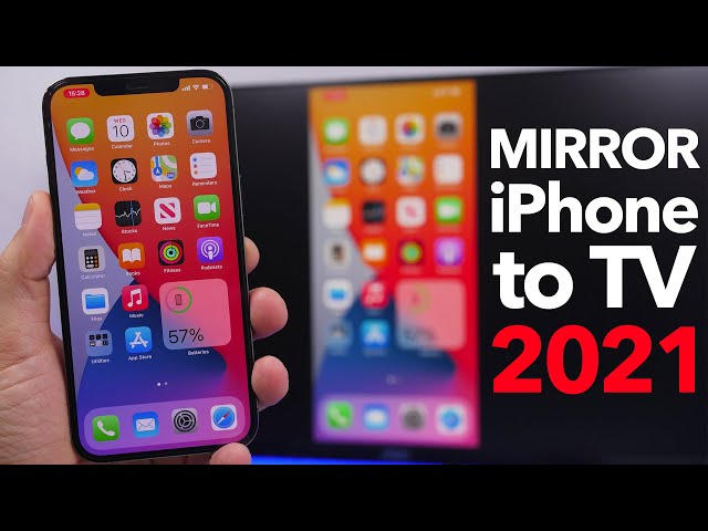 How to Mirror iPhone Screen to Any TV - 2021