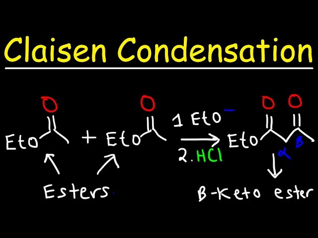 Claisen Condensation Reaction Mechanism