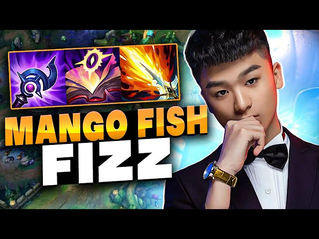 Why is Fizz So Broken? Mango Fish Obliterates Grandmaster Elo! (ENG SUB)