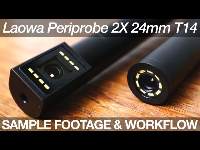 Venus Optics Laowa Periprobe 24mm: Sample Footage & Workflow BTS