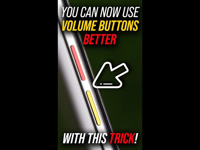 Use Your Volume Buttons to Skip Tracks!
