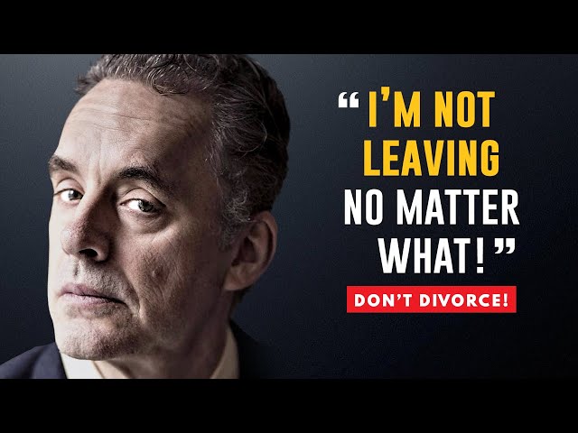 This Could SAVE Your (Future) Marriage | Jordan Peterson Answers on What a Divorce Really Means