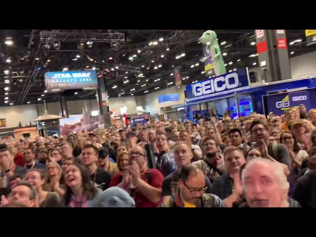 Episode 9 Trailer live at SWCC with crowd reaction!