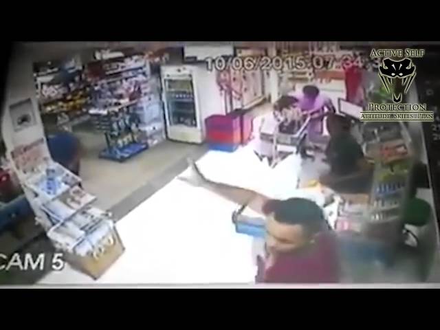 Armed Robbery Ended by Armed Victim