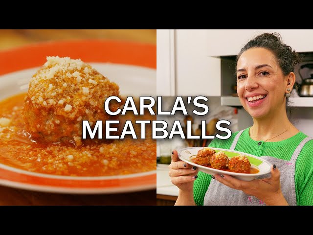 Carla FINALLY Makes Meatballs