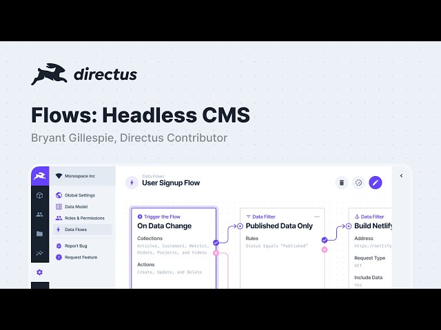 Learn How Flows Can Take Your Headless CMS Project to the Next Level