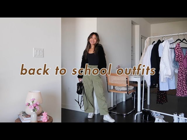 20 casual back to school outfits! (comfy outfits)