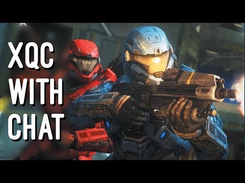 xQc reacts to Halo Reach is Back by videogamedunkey (with chat)