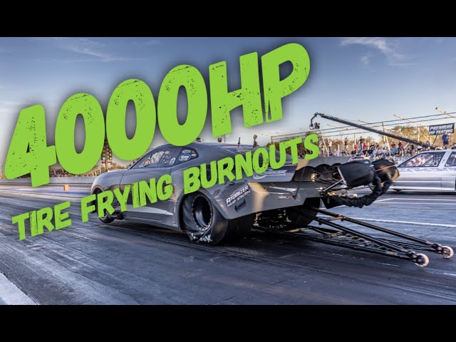 4000HP of Tire Frying Burnouts!!