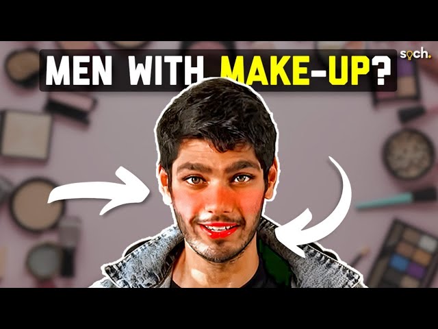 Can Indian Men Wear Make-Up Like in Korea? | BTS