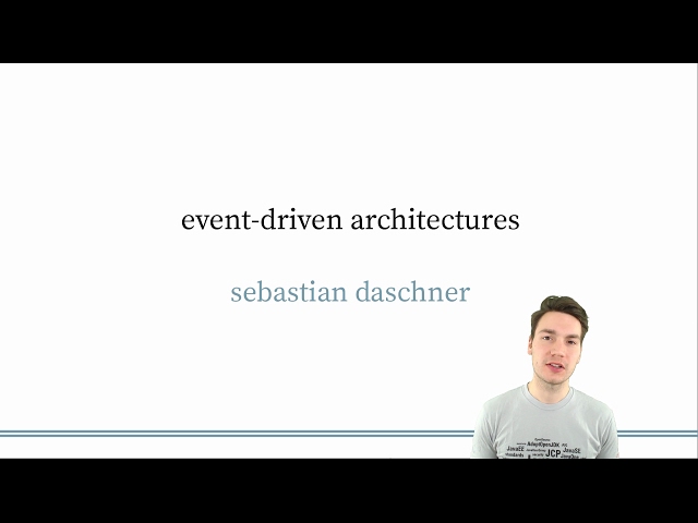 5. Introduction to event-driven architectures - Event Sourcing, Distributed Systems & CQRS