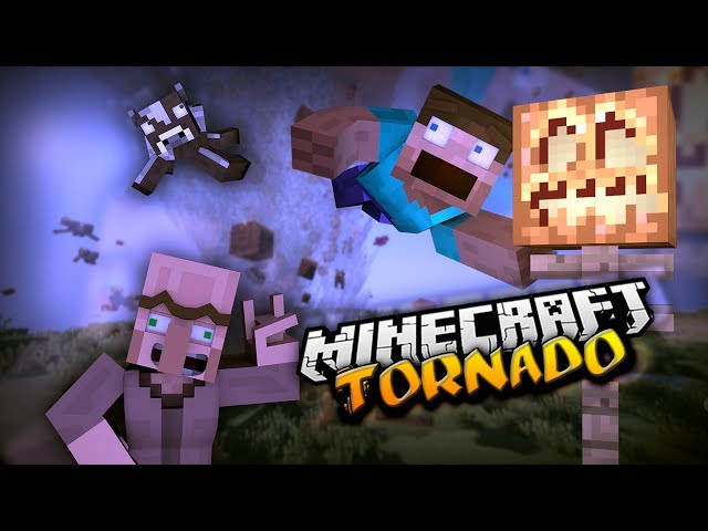 TORNADO I TSUNAMI W MINECRAFT ! - Weather & Tornadoes Mod