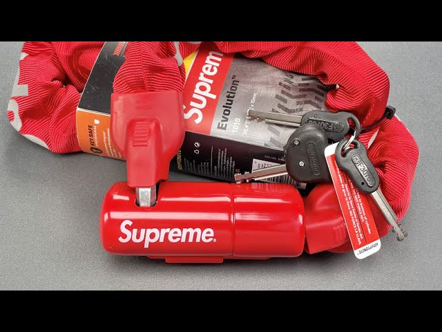 [1325] Apparently, Designer Bike Locks Are a Thing (Supreme)