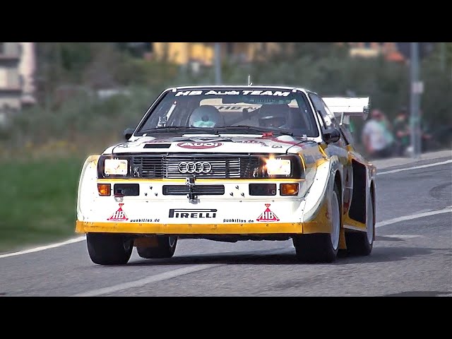 The BEST of Audi quattro S1 Group B Iconic 5-cylinder & Turbo Flutter sounds *MUST HEAR*