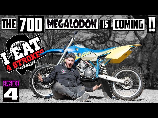 The Ultimate 2 Stroke Dirt Bike | The 700cc Megalodon is Coming! - Project 700 EP4